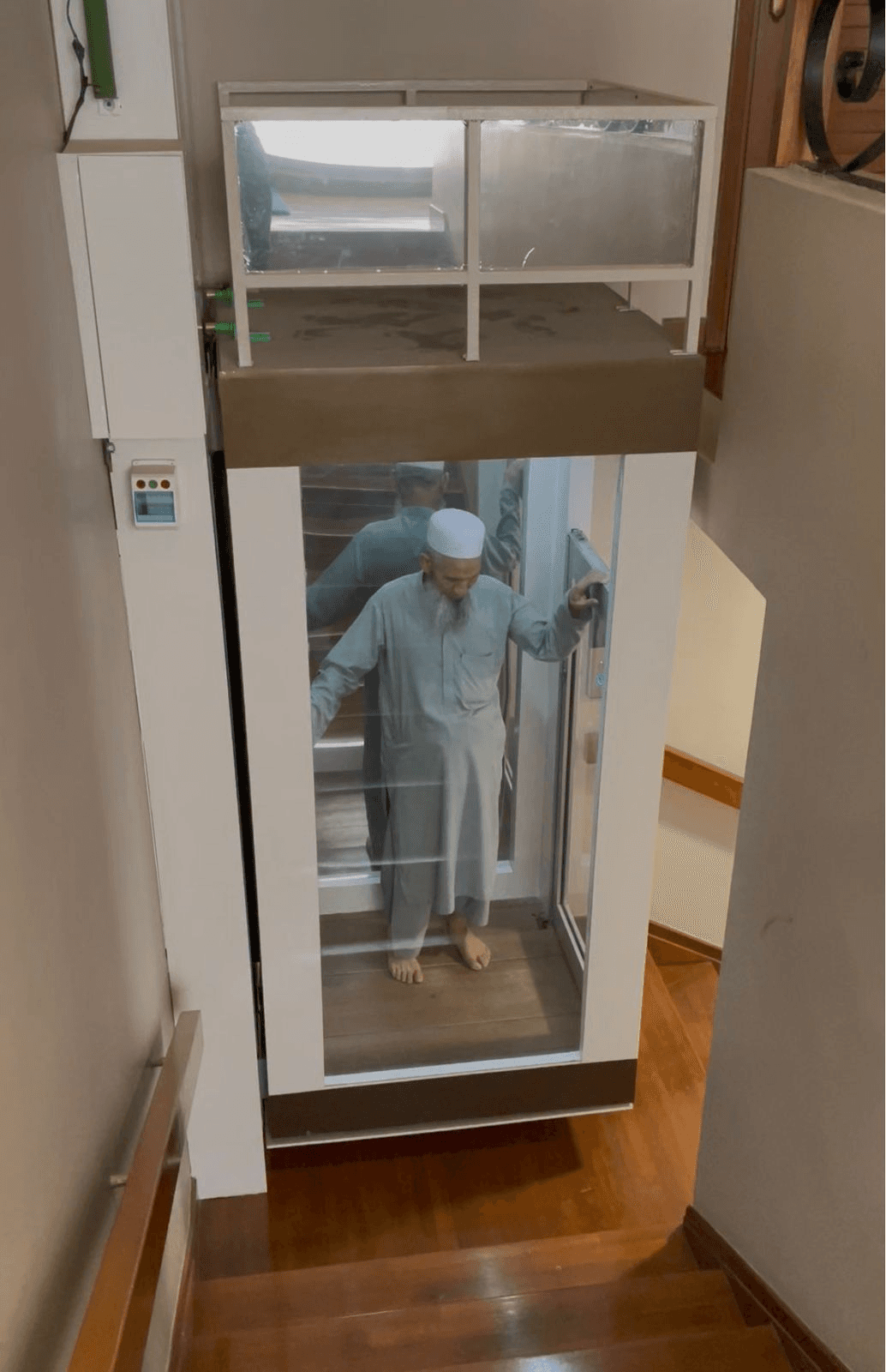 Falcon Housing Society's Full Cabin Lift