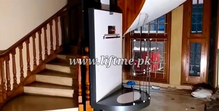 Self Structure Platform Lift Installation